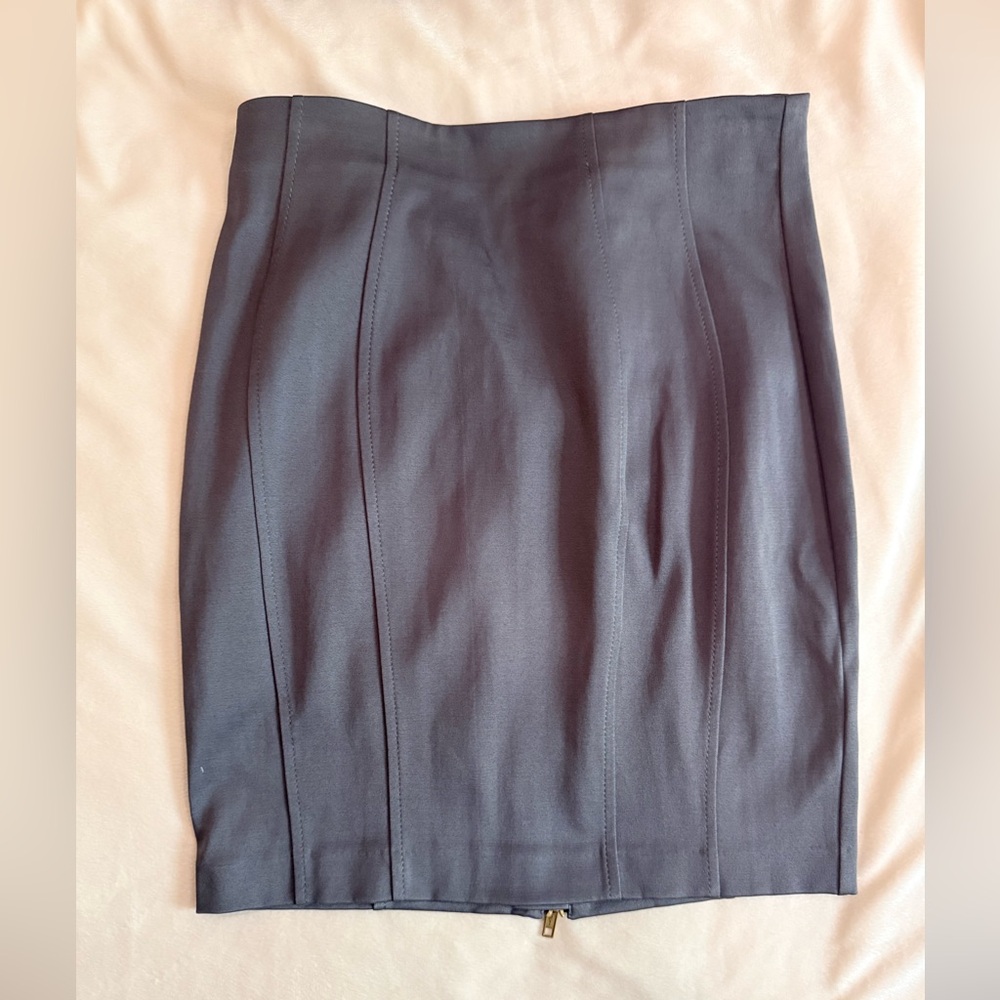 H&M Charcoal Mini Skirt